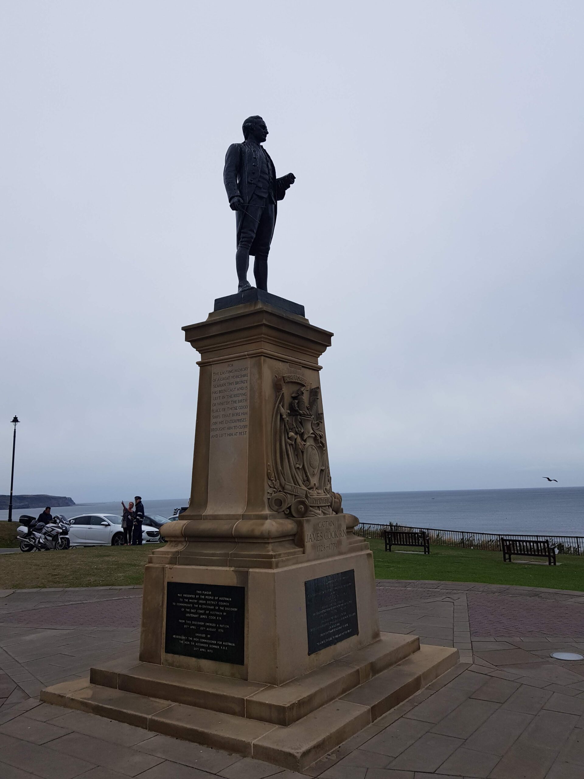 Whitby – Captain Cook Statue