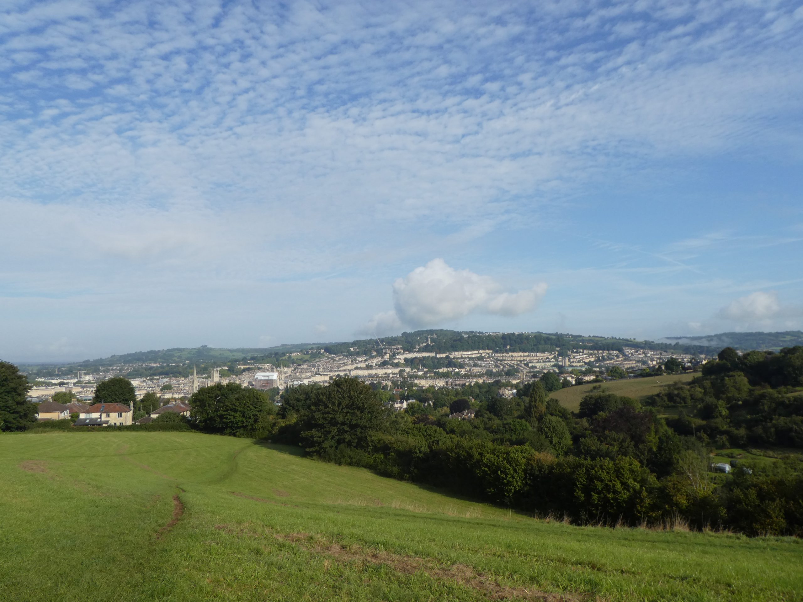 Bath – Smallcombe and Views Over City