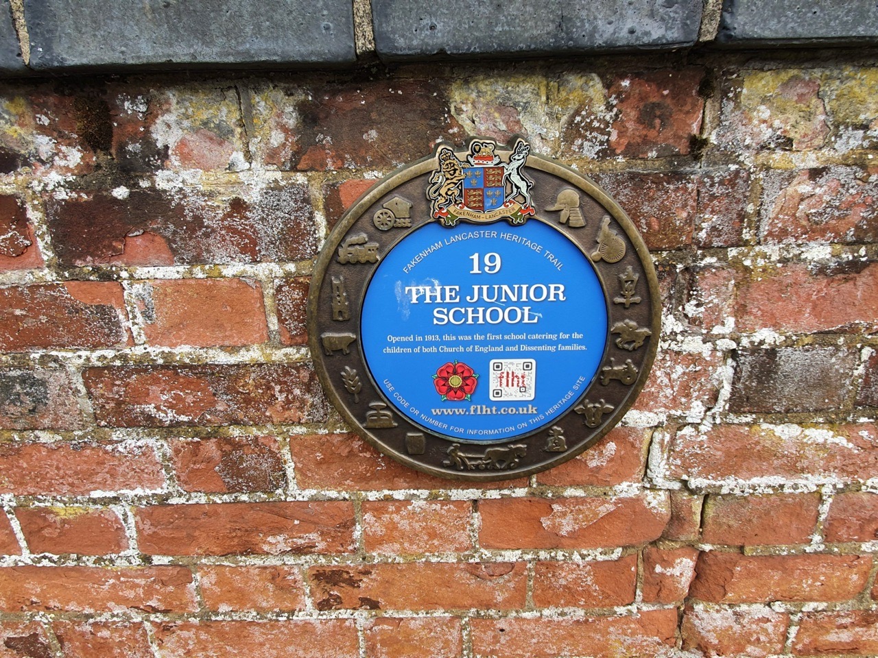 Fakenham – Fakenham Junior School (Heritage Trail 19)