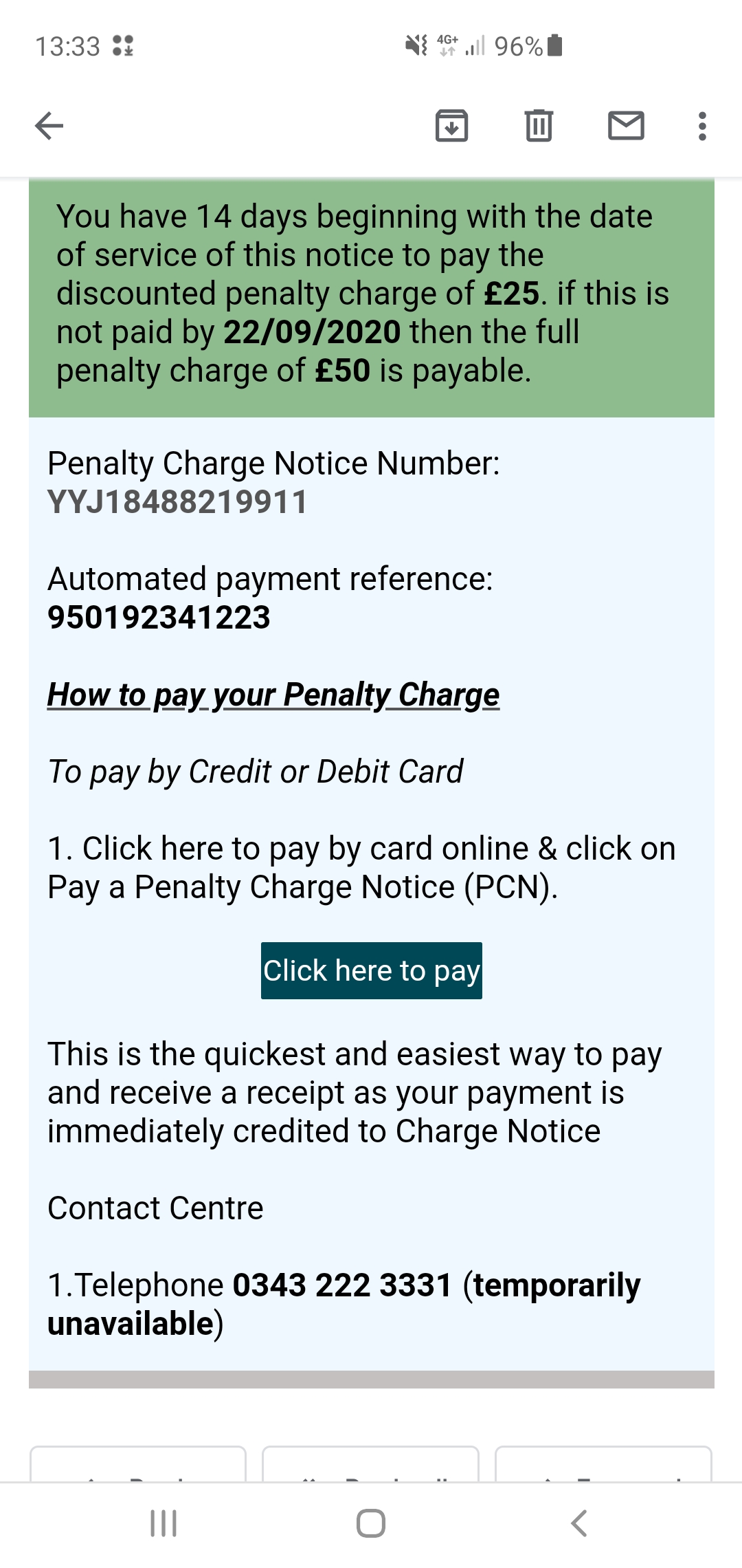 Random Post – Fixed Penalty Charge