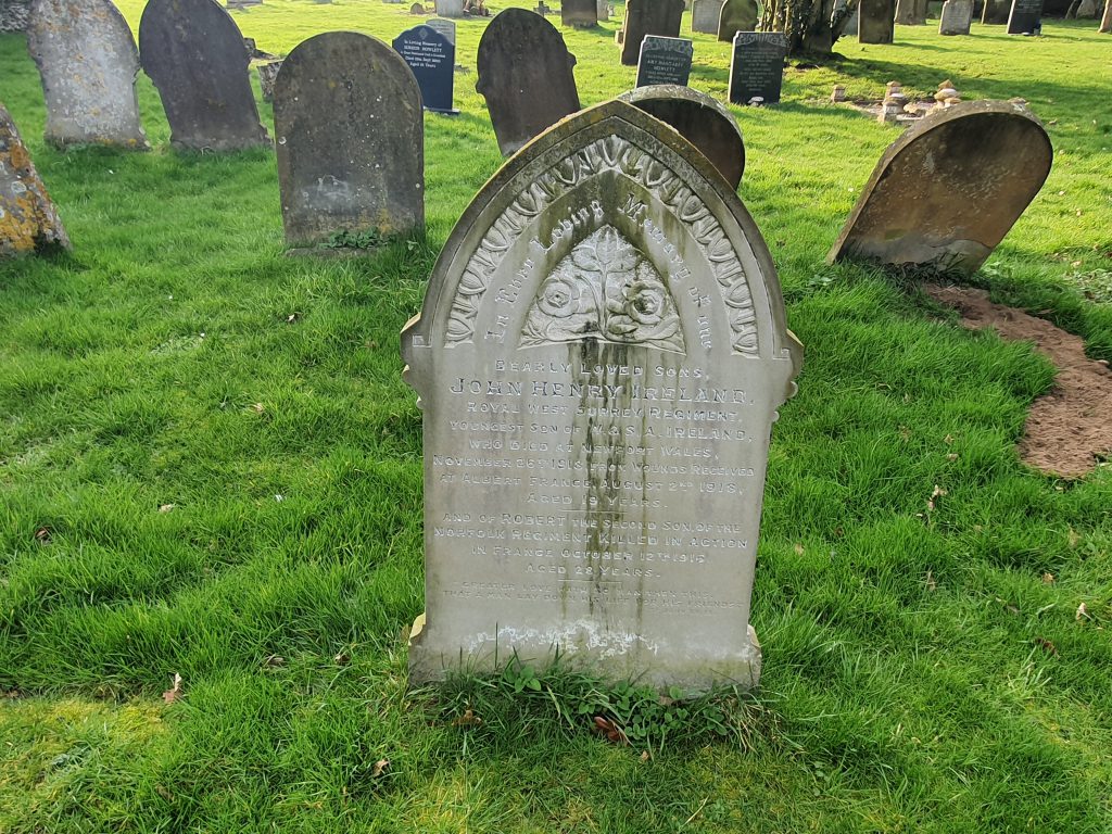 Wreningham All Saints Church (John Henry Ireland Wreningham All Saints Church (John Henry Ireland