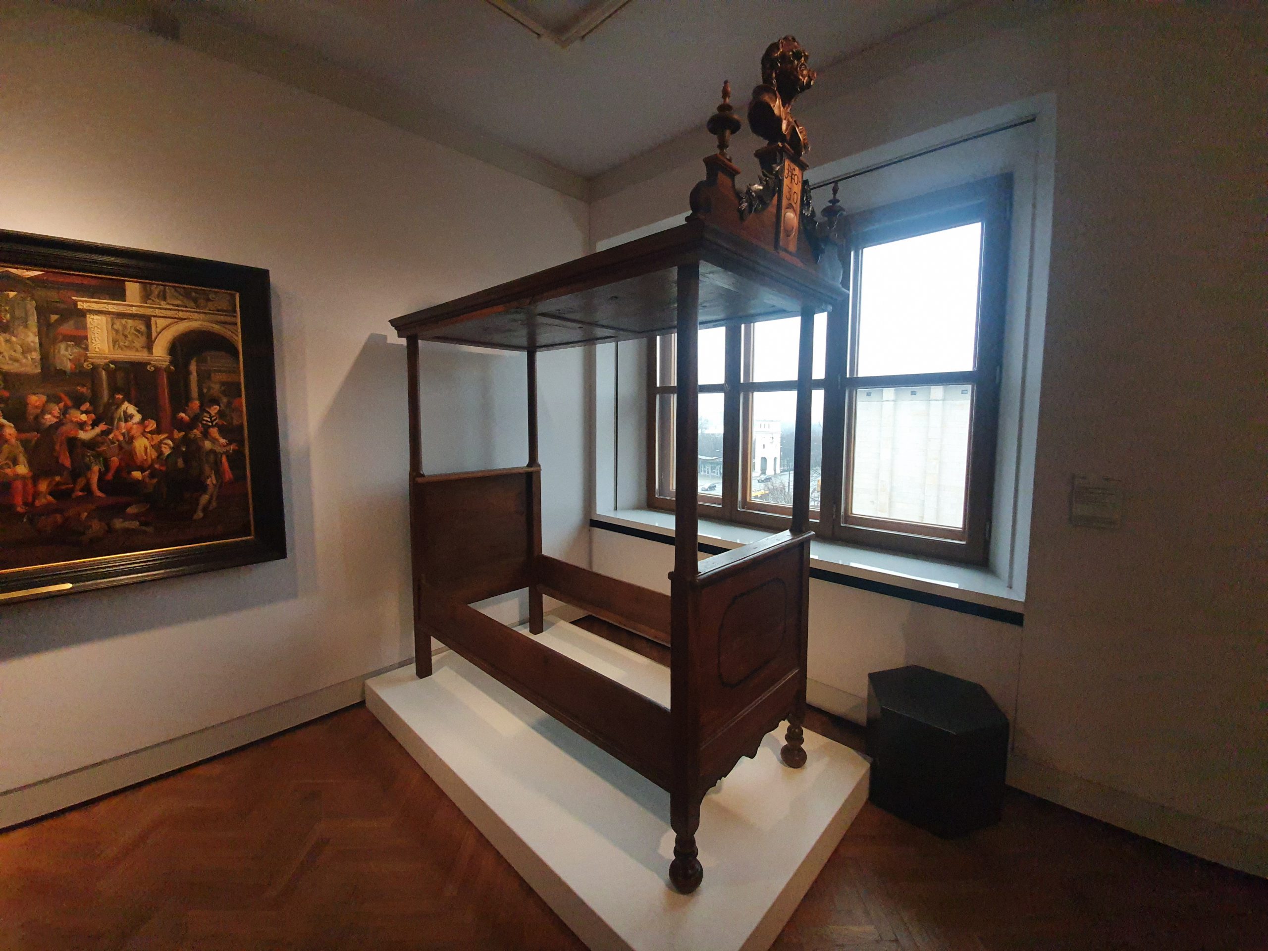 Warsaw – National Museum in Warsaw (Bed from Saint John of God Hospital)