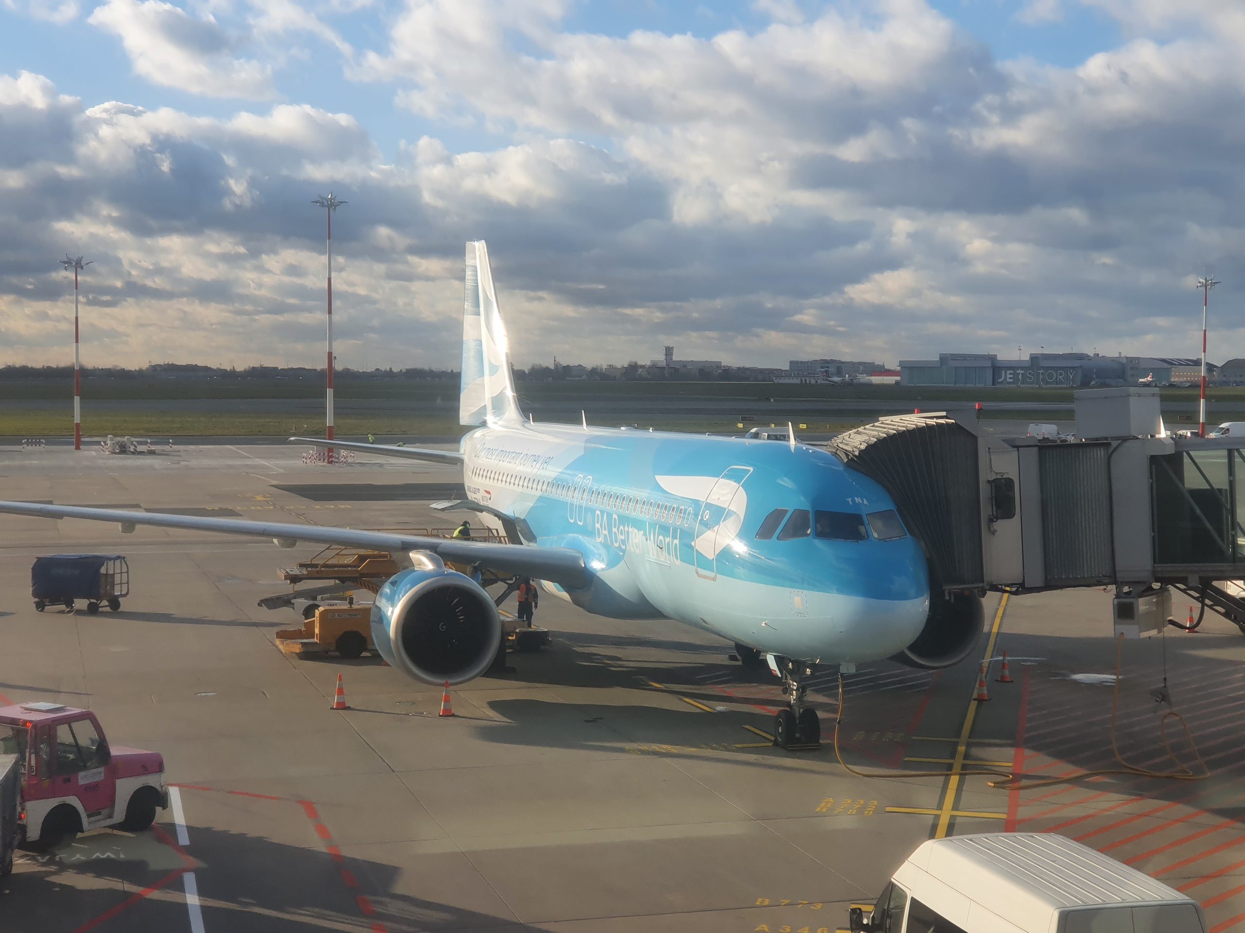 British Airways (Warsaw to London Heathrow T5)