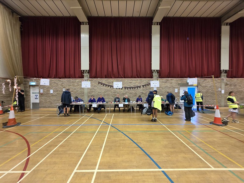2025 LDWA 100 – Getting Busier at Registration