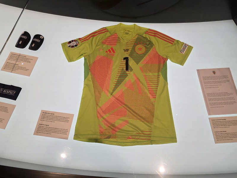 Dortmund – German Football Museum (Manuel Neuer’s Football Shirt from 2024 Euros)