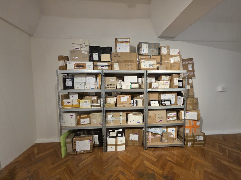 Bratislava – Bratislava City Gallery Palffy Palace (Mail Art by Peter Kalmus)