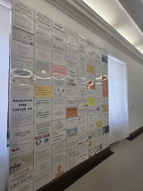 Bratislava – Bratislava City Gallery Palffy Palace (Immense Sadness of Empty Streets by Peter Kalmus)