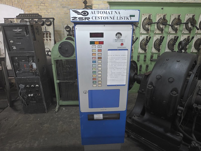 Bratislava – Bratislava Transport Museum (Ticket Machine from Late 1990s)