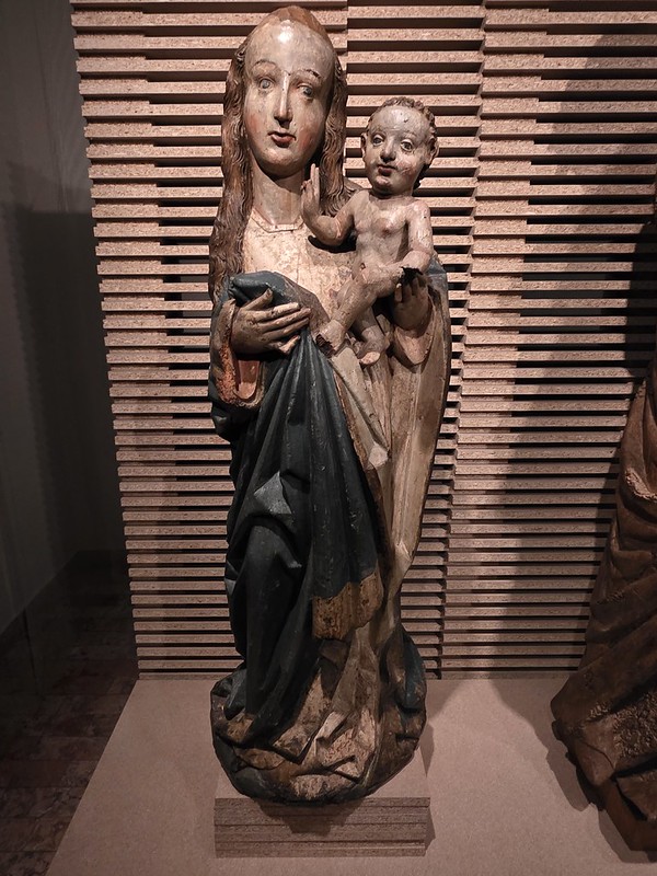 Bratislava – Bratislava City Gallery Palffy Palace (Madonna and Child – Hronský Beňadik)