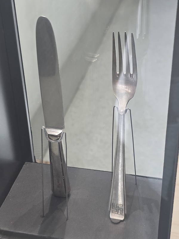 Munich – Munich Documentation Center for the History of National Socialism (Knife and Fork from the Brown House)