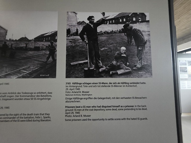 Dachau – Dachau Concentration Camp (Arland Musser Photo of Attacked Guard)