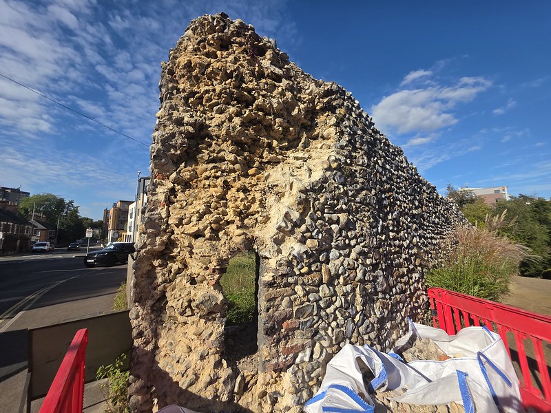 Norwich – Norwich City Wall Damaged