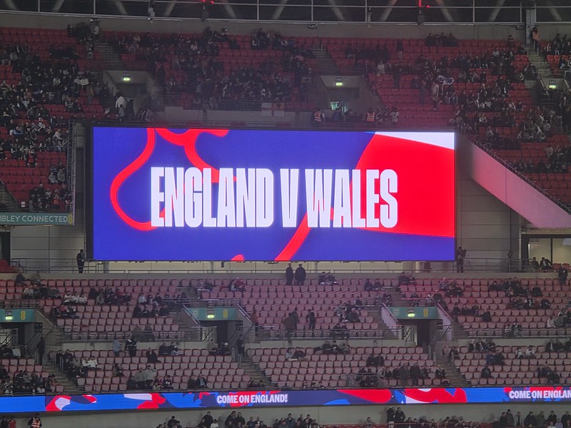 Wembley – England vs Wales