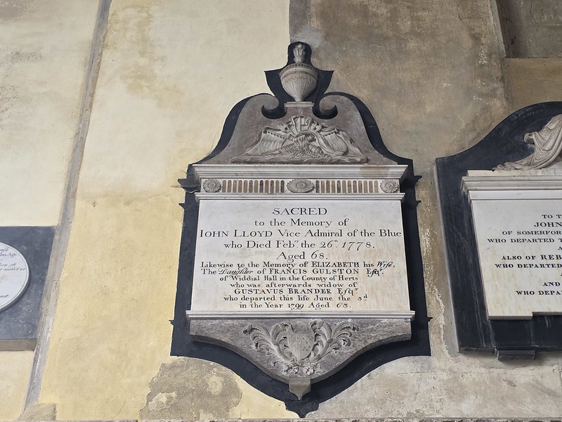 Christchurch Priory – John Lloyd (1710-1768)