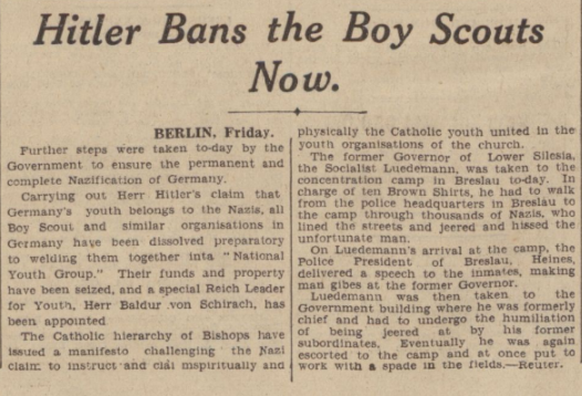 Wrocław – Warnings from 1933 Breslau (Hermann Lüdemann)