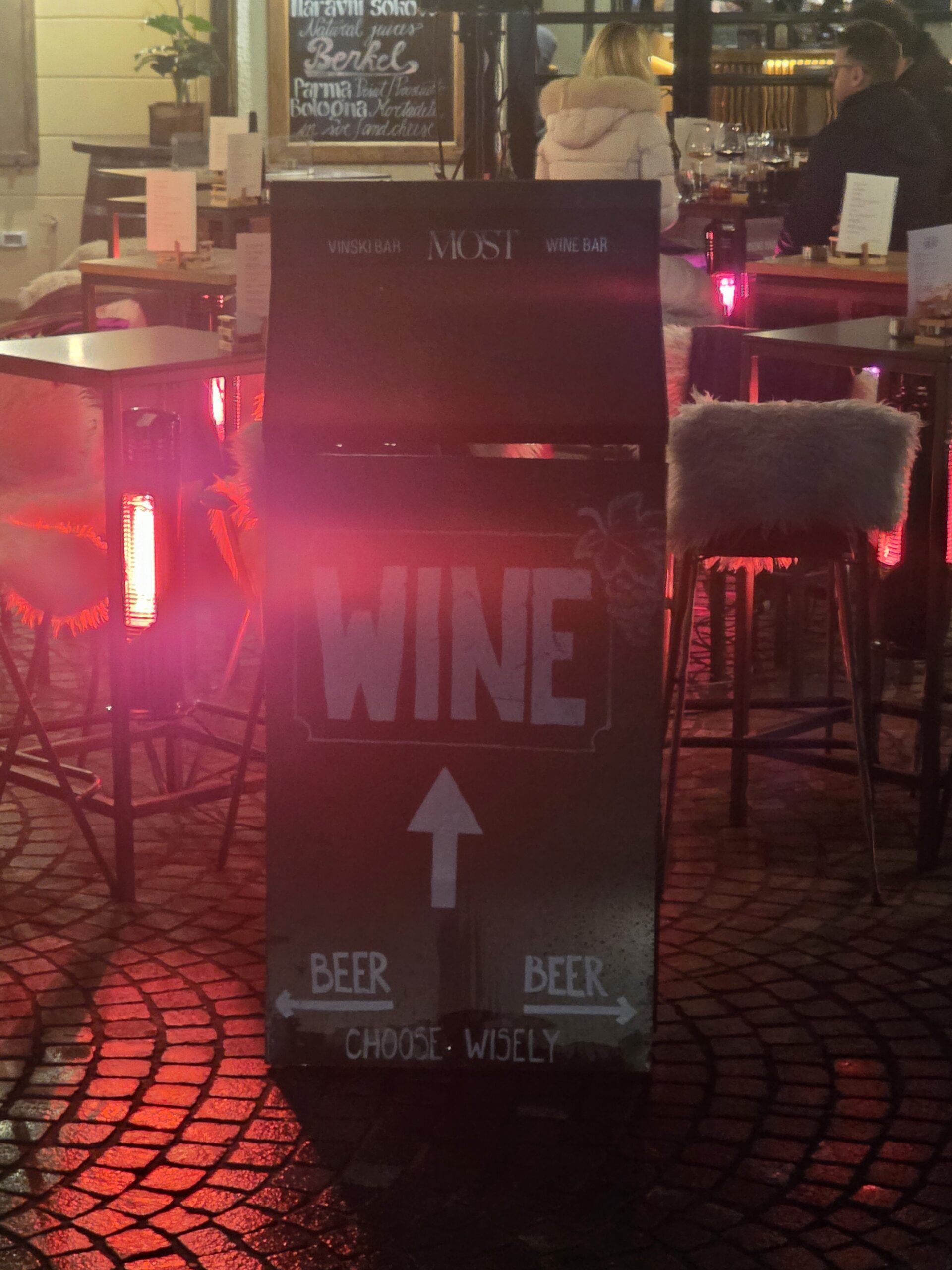 Ljubljana – Day One (Wine or Beer…..)