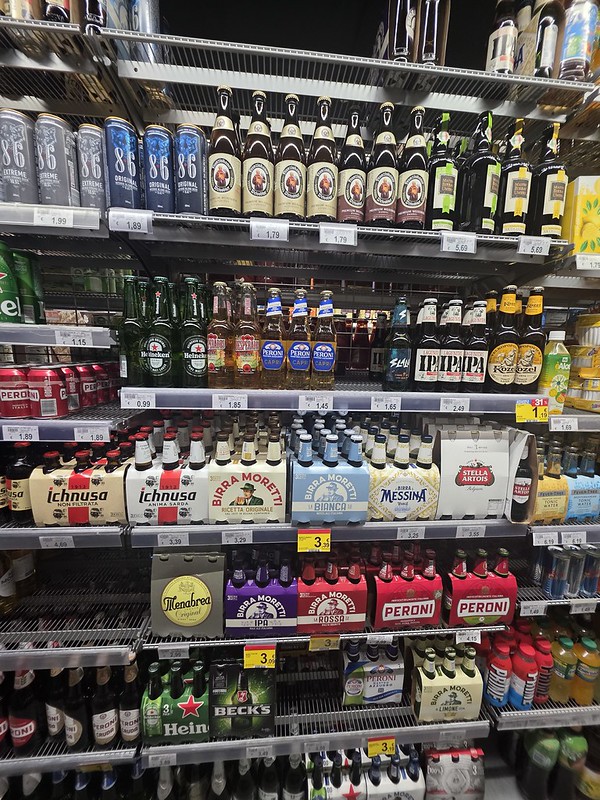 Genoa – Beer Range at Carrefour Express
