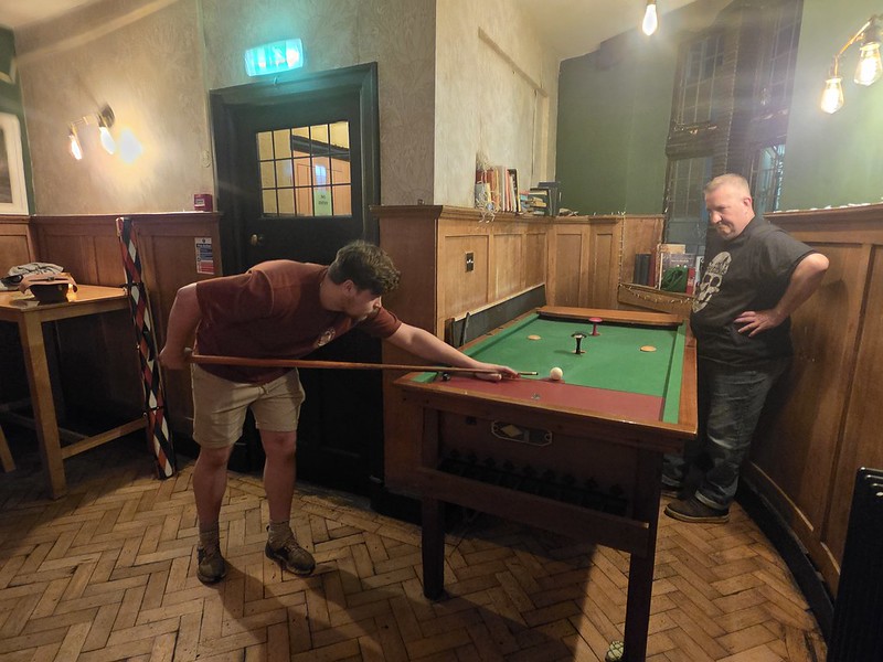Norwich – Bar Billiards (Game 3 – Artichoke Hearts vs Coach and Horses)
