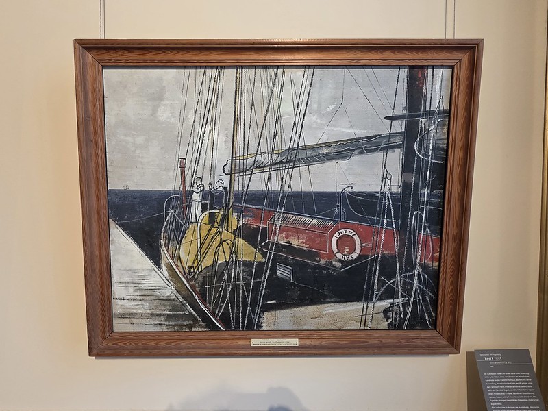 Lübeck – Museum Behnhaus Drägerhaus (Sailboat Jutta YHS by Xaver Fuhr)