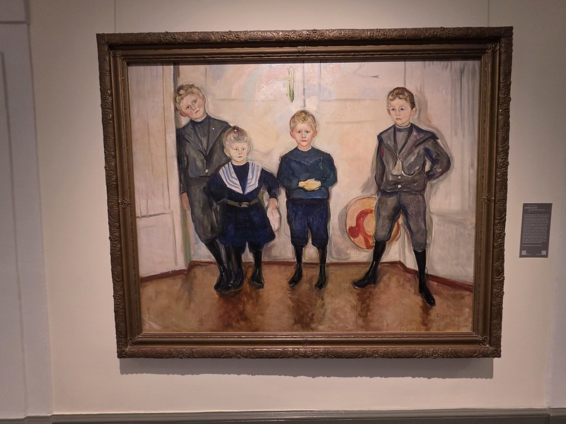 Lübeck – Museum Behnhaus Drägerhaus (The Sons of Dr Max Linde by Edvard Munch)