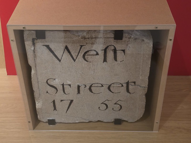 Bristol – M Shed (West Street in 1755 Sign)