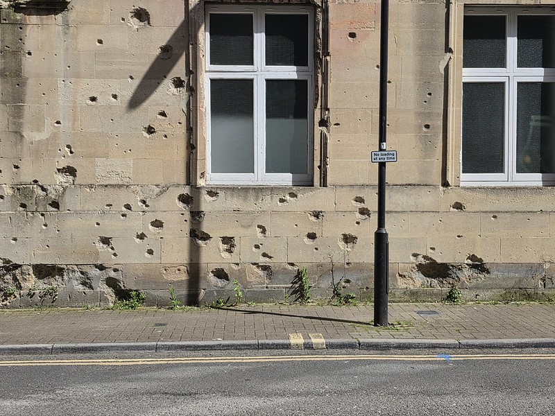 Bath – Blitz Scarred Labour Exchange Building