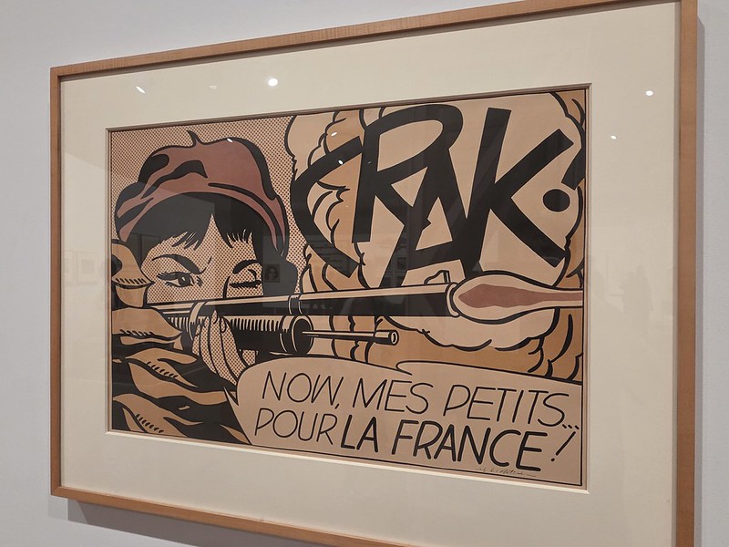 Bilbao – Museum of Fine Arts (Roy Lichtenstein – Crak!)