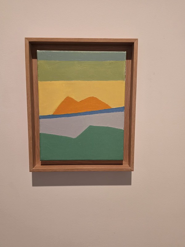 Bilbao – Museum of Fine Arts (Etel Adnan – Untitled Artwork)