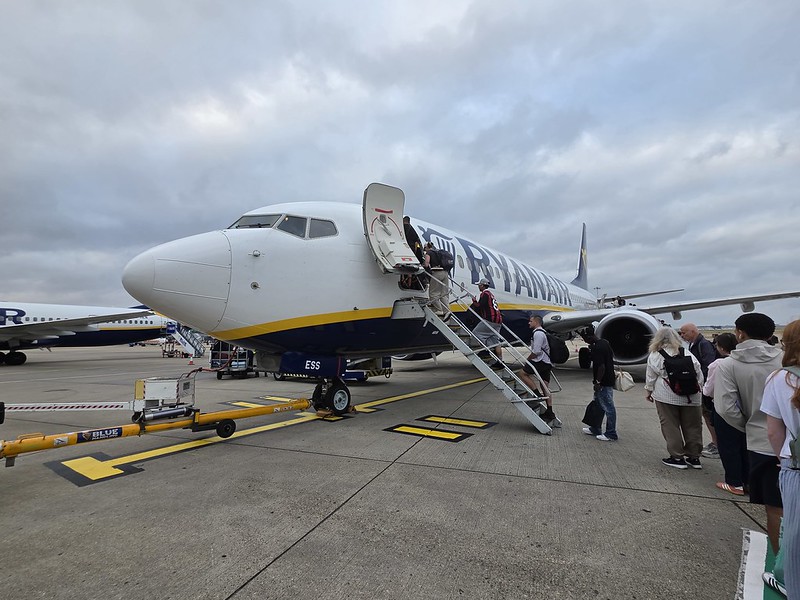 Ryanair (Stansted Airport to Nantes)