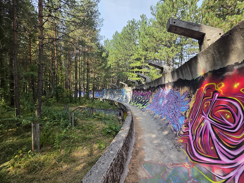Balkans Trip Day 11 – Sarajevo’s Olympic Bobsleigh and Luge Track