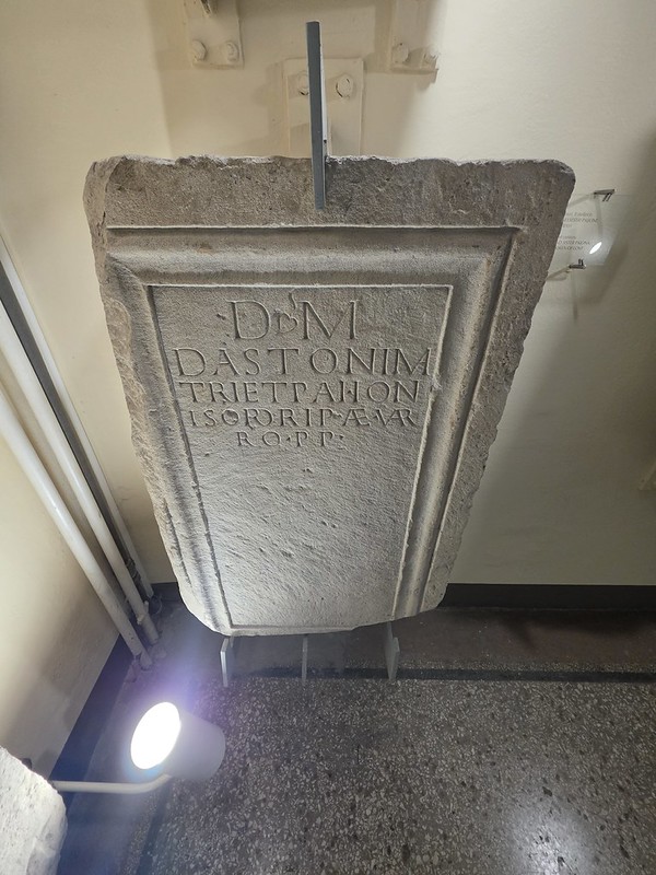 Balkans Trip Day 12 – Sarajevo – The National Museum of Bosnia and Herzegovina (Roman Family Tombstone)