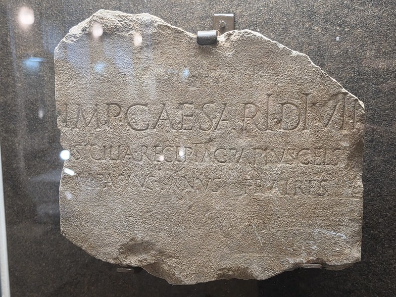 Balkans Trip Day 12 – Sarajevo – The National Museum of Bosnia and Herzegovina (Roman Thank You Note to Caesar in 36 BC)
