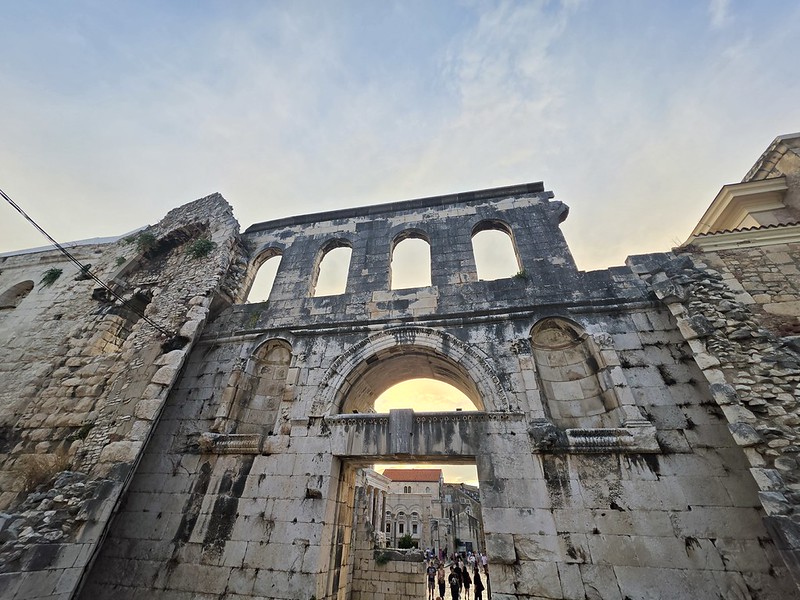 Balkans Trip Day 15 – Split – The Silver Gate of Diocletian’s Palace