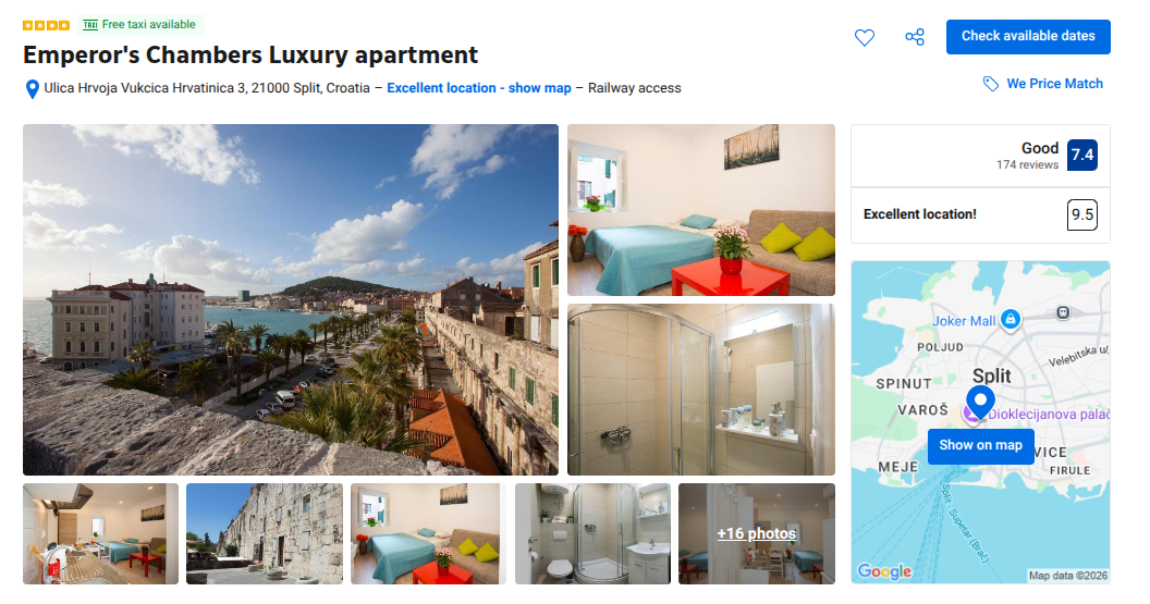 Split – Booking.com Resolves an Accommodation Problem
